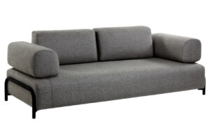 Pohovka Kave Home Compo s polštáři 232 cm