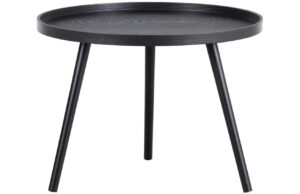 WOOOD Černý dřevěný konferenční stolek Mireli 60 cm