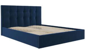 Micadoni Sametová postel Phaedra 160 x 200 cm