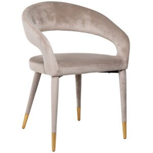 Richmond Sametová jídelní židle Gia