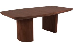 Micadoni Dubový rozkládací jídelní stůl Mana 200/300 x 110 cm
