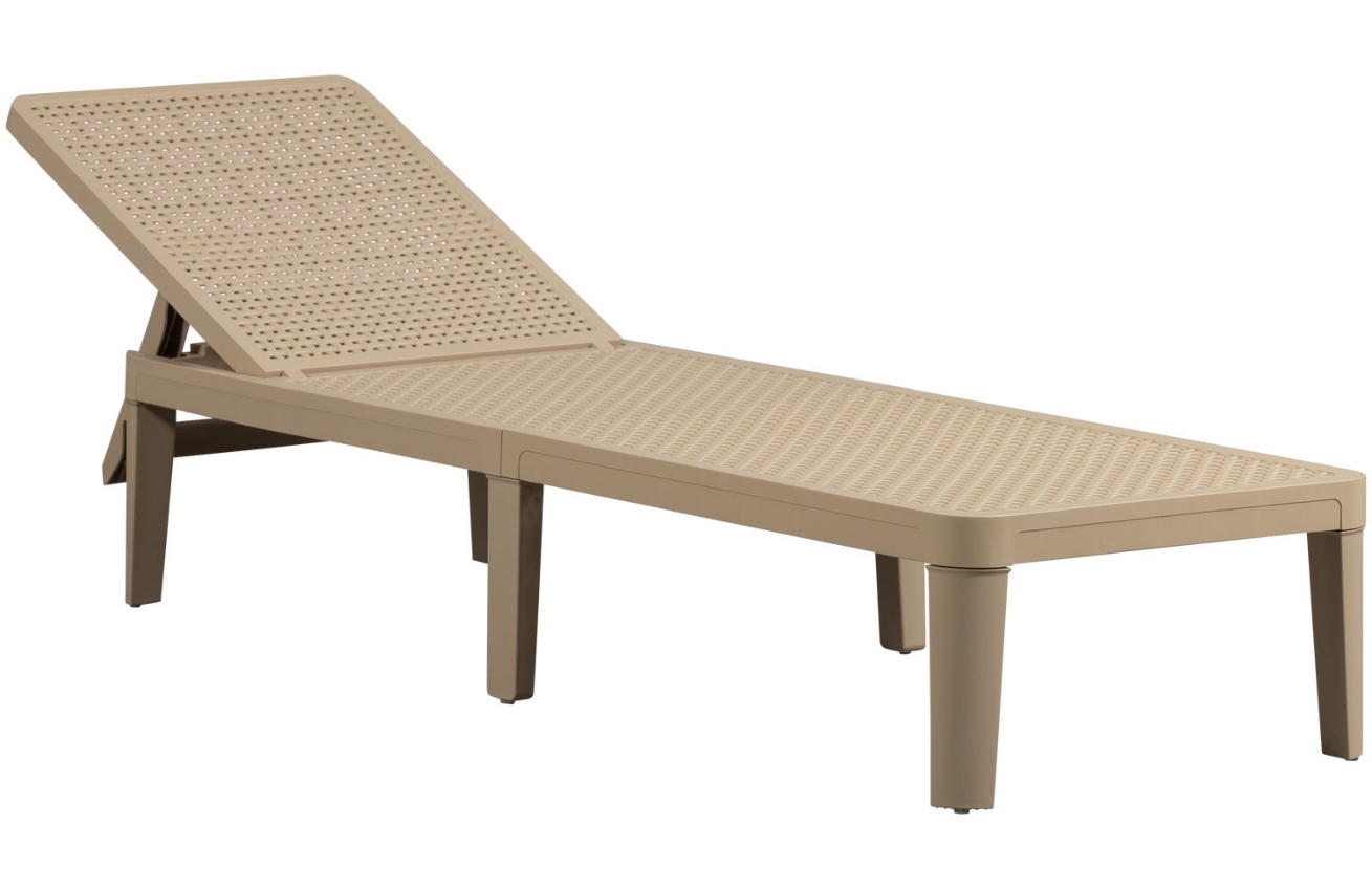 WOOOD Plastové zahradní lehátko Jimmy