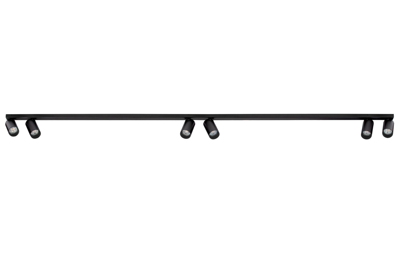 Nova Luce Černé kovové bodové světlo Oso 200 cm