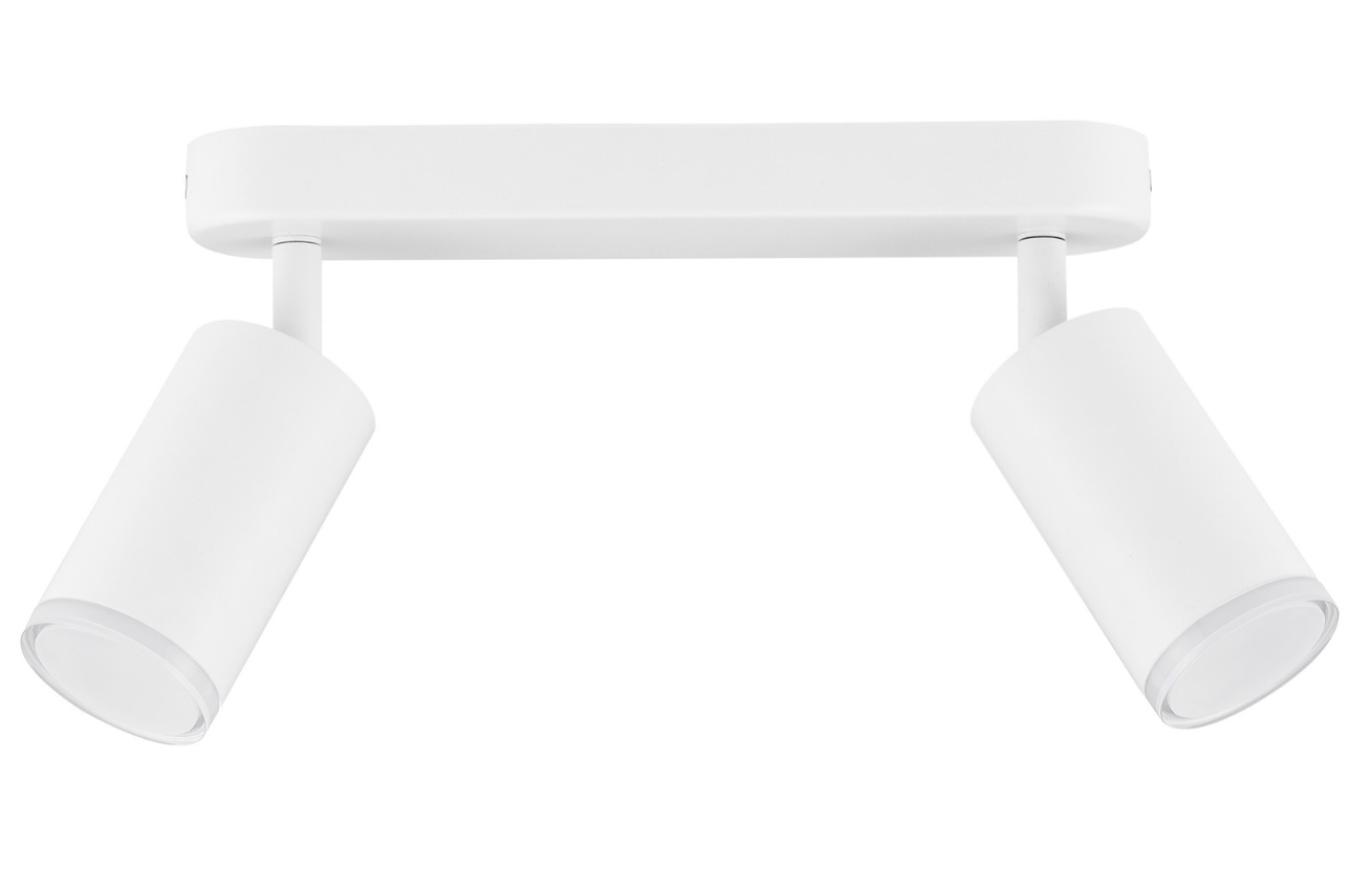 Nova Luce Bílé kovové bodové světlo Mao 26 cm