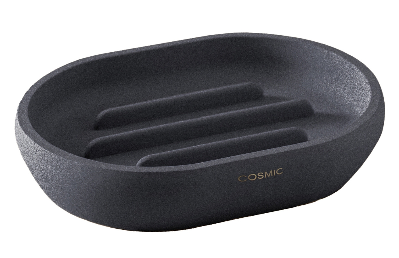 Cosmic Černá miska na mýdlo Saona