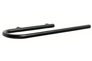 Kave Home Černý kovový držák na ručník Arely