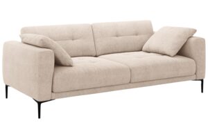 Micadoni Pískově hnědá čalouněná čtyřmístná pohovka Bemy 230 cm