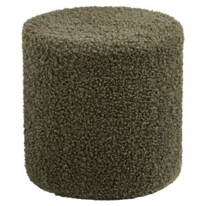 Nordic Living Zelený taburet Ejby 34 cm