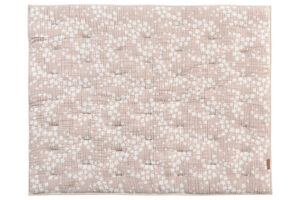 Růžová podložka do hracích ohrádek Quax Natural