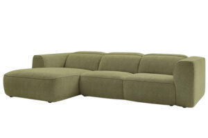 Bobochic Paris Zelená rohová pohovka William 298 cm
