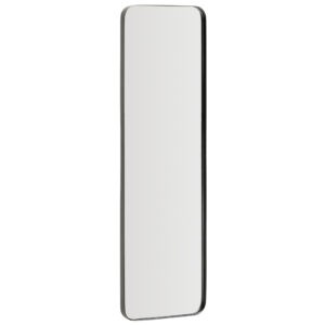 Kave Home Černé kovové závěsné zrcadlo Marco 150