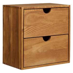 Nordic Living Dubová police Towny 30 x 30 cm