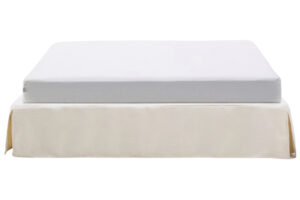 Kave Home Bílá dvoulůžková postel Jaira 160 x 200 cm