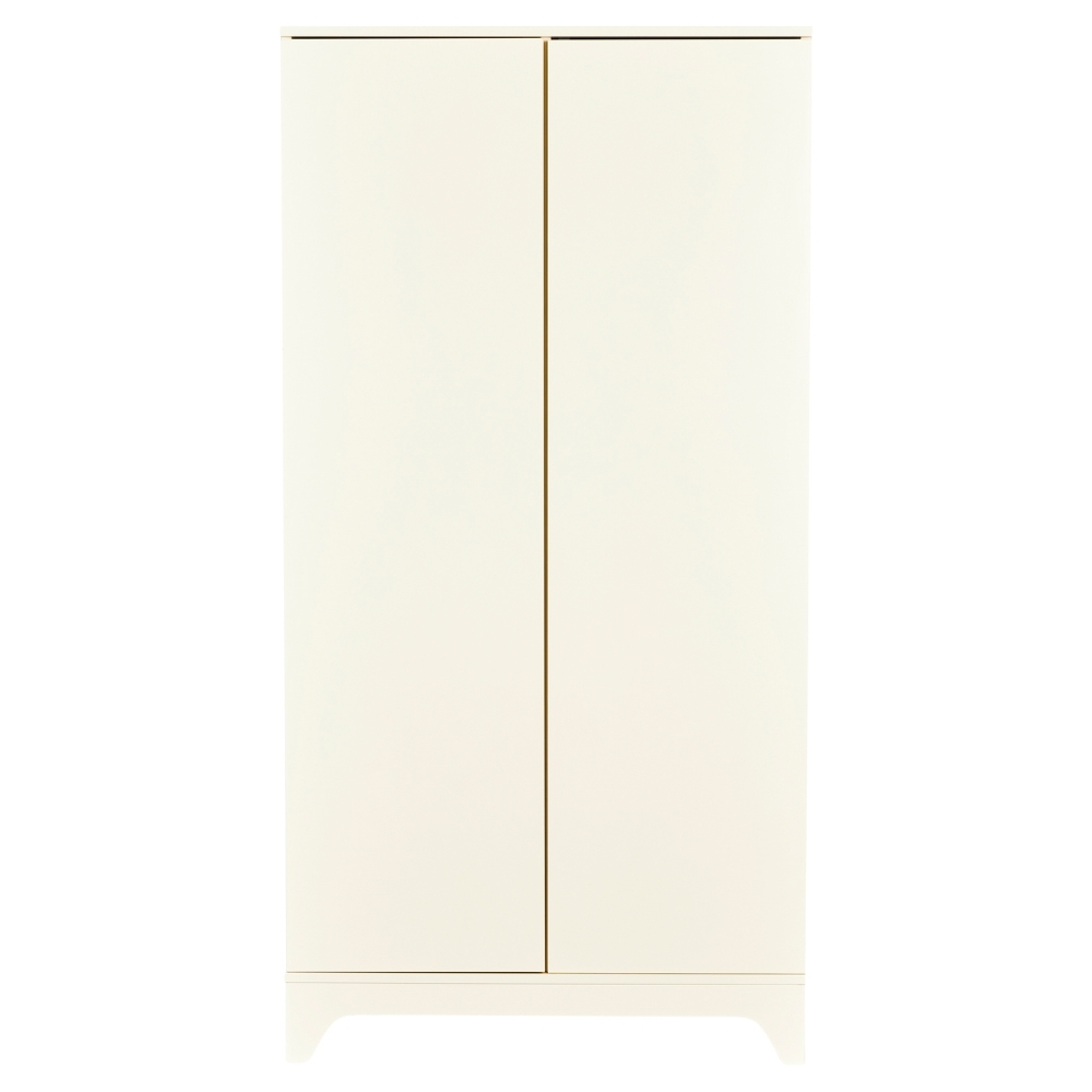 Světle žlutá dětská šatní skříň Quax Tsugi 96 x 58 cm