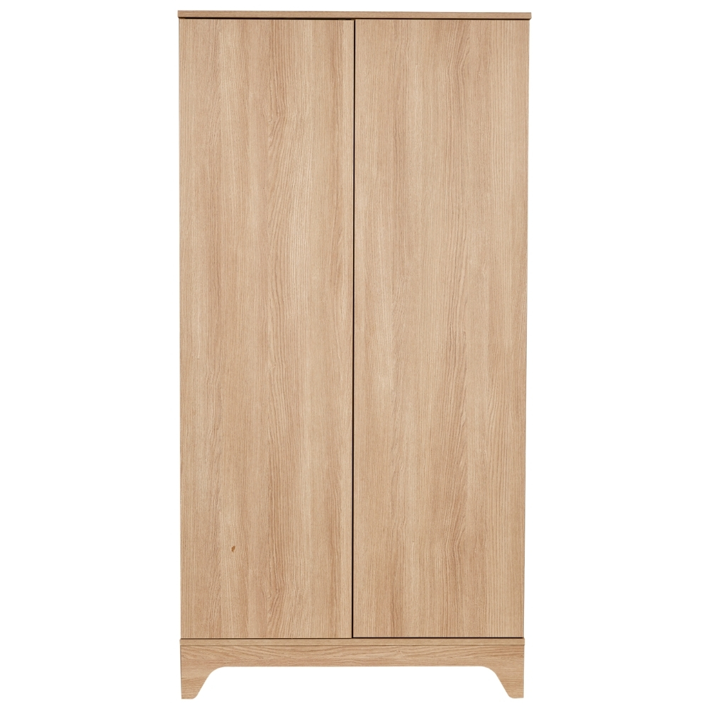 Dětská šatní skříň Quax Tsugi 96 x 58 cm s dřevěným dekorem