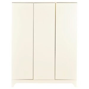 Světle žlutá dětská šatní skříň Quax Tsugi 144 x 58 cm