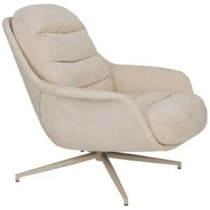 Béžové otočné křeslo ZUIVER PHILLY