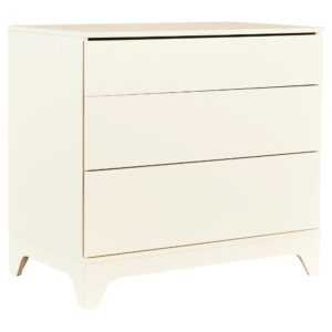 Světle žlutá přebalovací komoda Quax Tsugi 96 x 58 cm