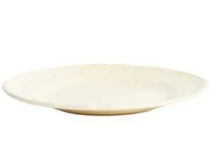 Kave Home Béžový keramický talíř Varla 17 cm