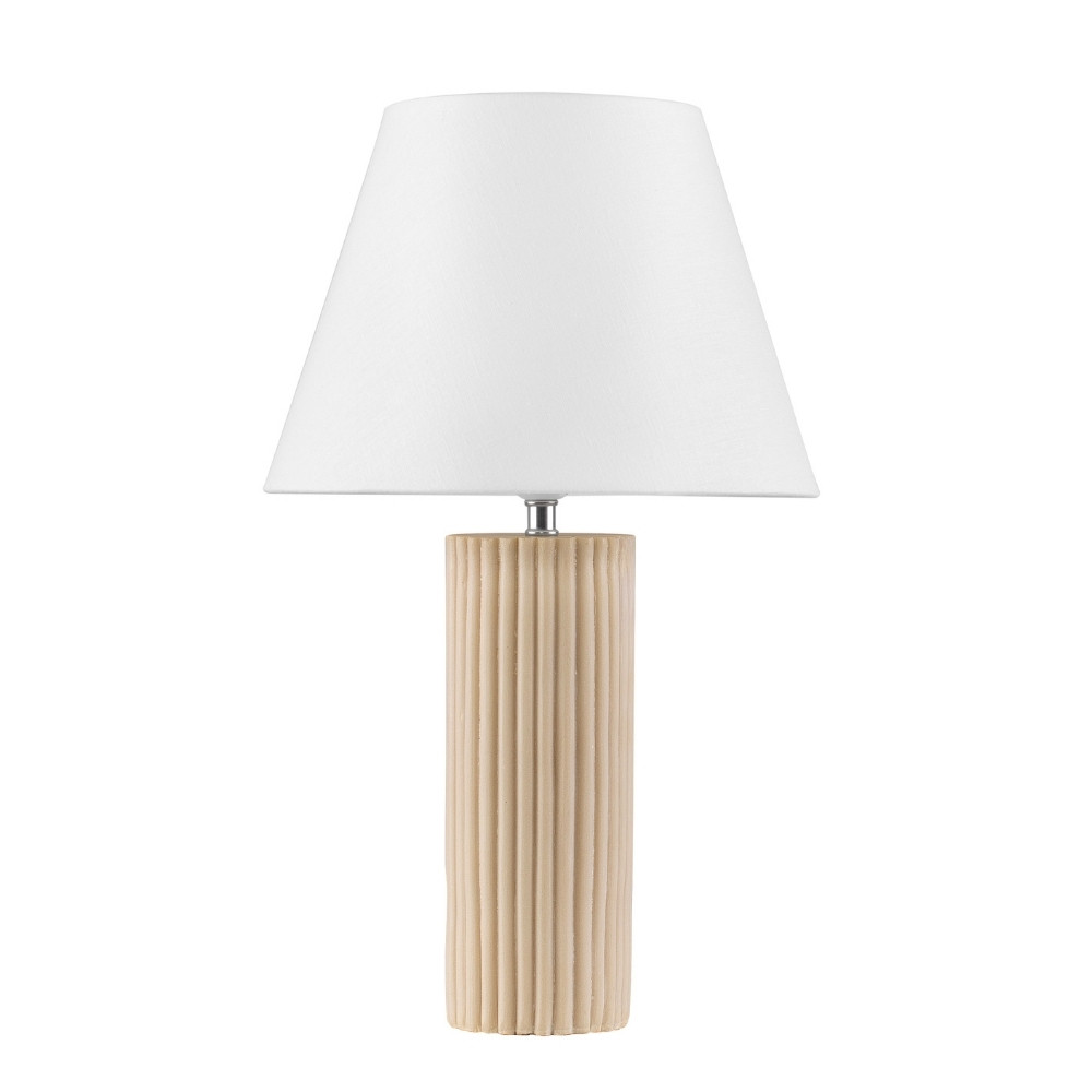 Nova Luce Béžová stolní lampa Bacco