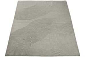 Bolia Světle šedý vlněný koberec Zen 200 x 300 cm