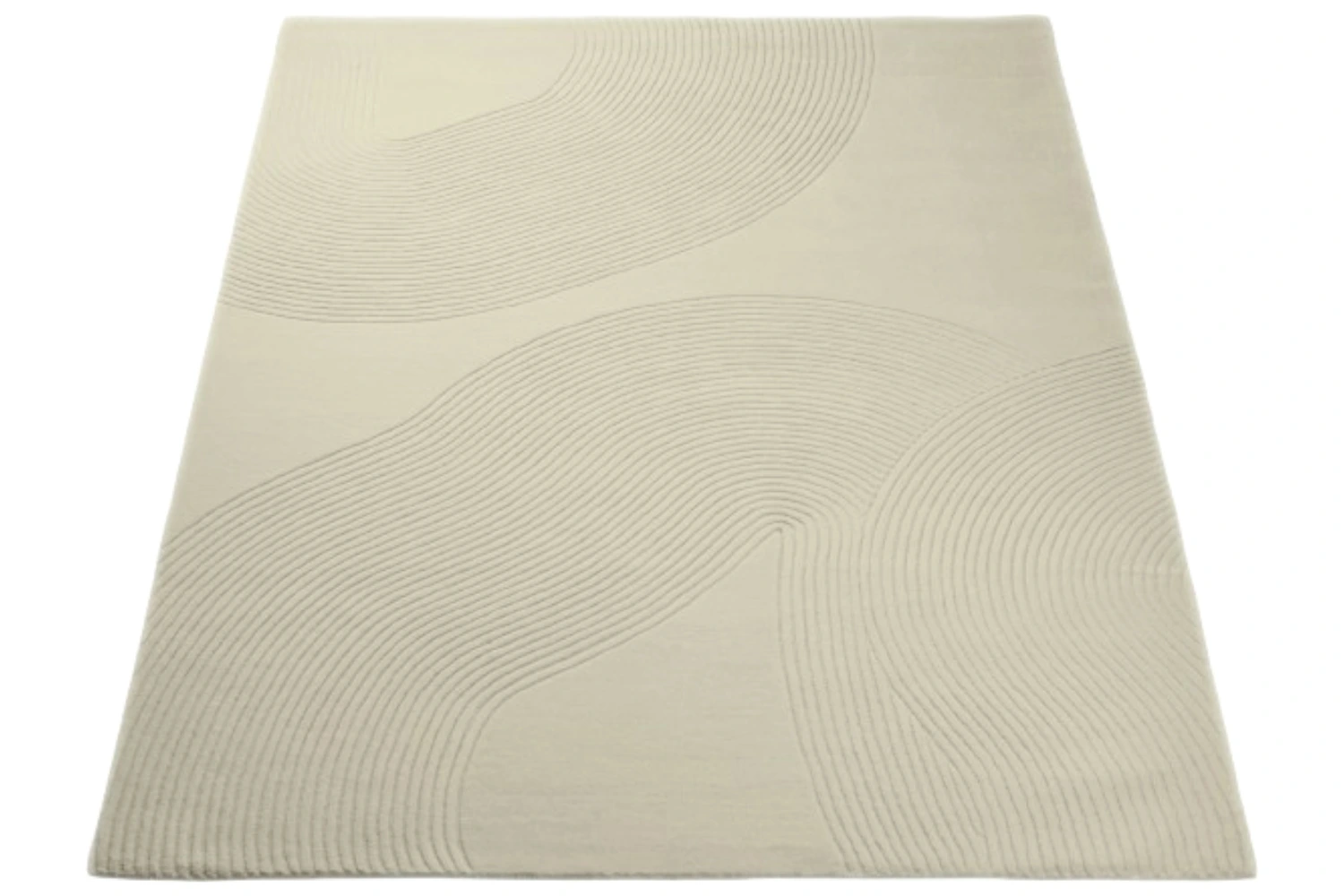 Bolia Krémově bílý vlněný koberec Zen 250 x 350 cm