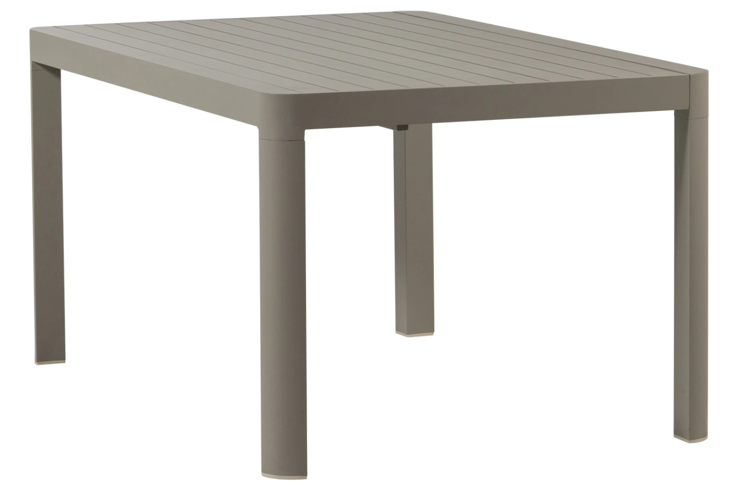 WOOOD Béžový kovový rozkládací zahradní stůl Ovara 150 x 150 cm