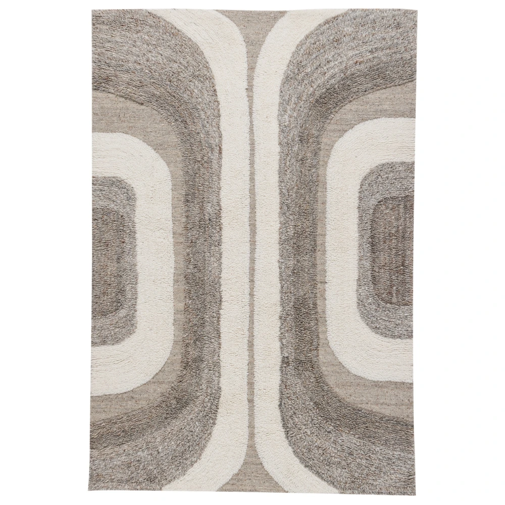 WOOOD Šedobílý koberec Moro 170 x 240 cm