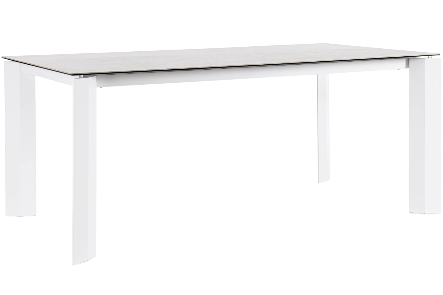 Bizzotto Bílý keramický zahradní stůl Otavio 180 x 95 cm