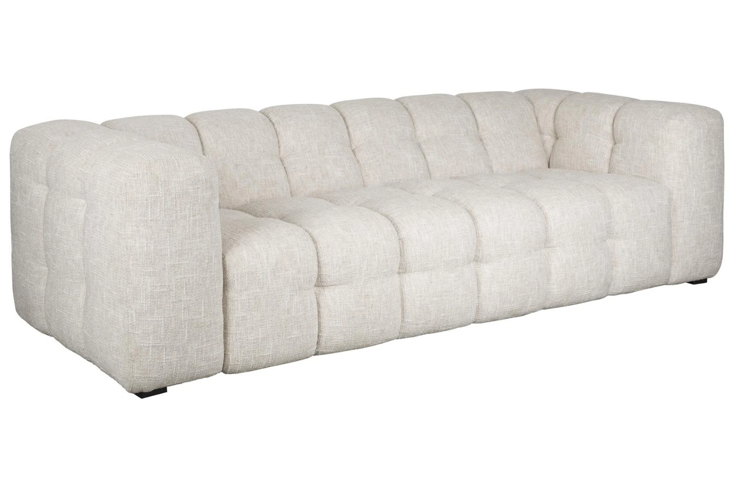 Housecraft Living Béžová čalouněná trojmístná pohovka Trenta 240 cm