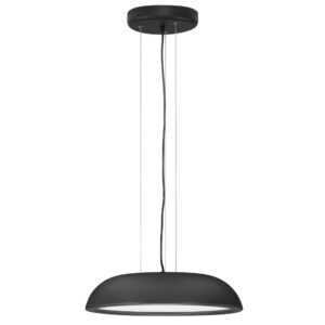 Nova Luce Černé kovové závěsné LED světlo Felicia 45 cm