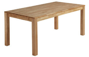 Kave Home Dubový rozkládací jídelní stůl Isbel 120/200 x 75 cm