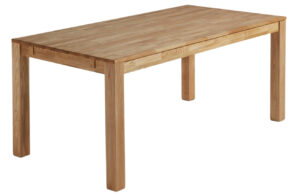 Kave Home Dubový rozkládací jídelní stůl Isbel 140/220 x 90 cm