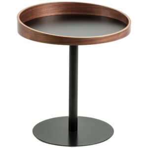 Kave Home Ořechový odkládací stolek Kaori 46 cm