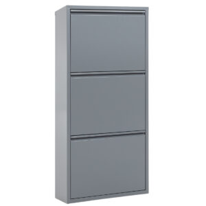 Kave Home Šedý kovový botník Ode 103 cm