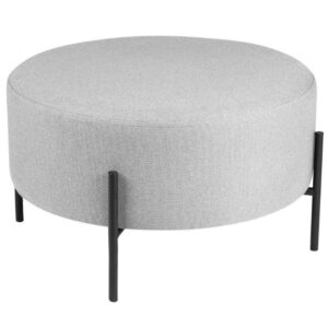 Šedý taburet Somcasa Camilo 60 cm