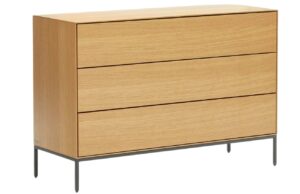 Kave Home Dubová komoda Vedrana 110 x 40 cm