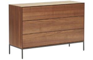 Kave Home Ořechová komoda Vedrana 110 x 40 cm