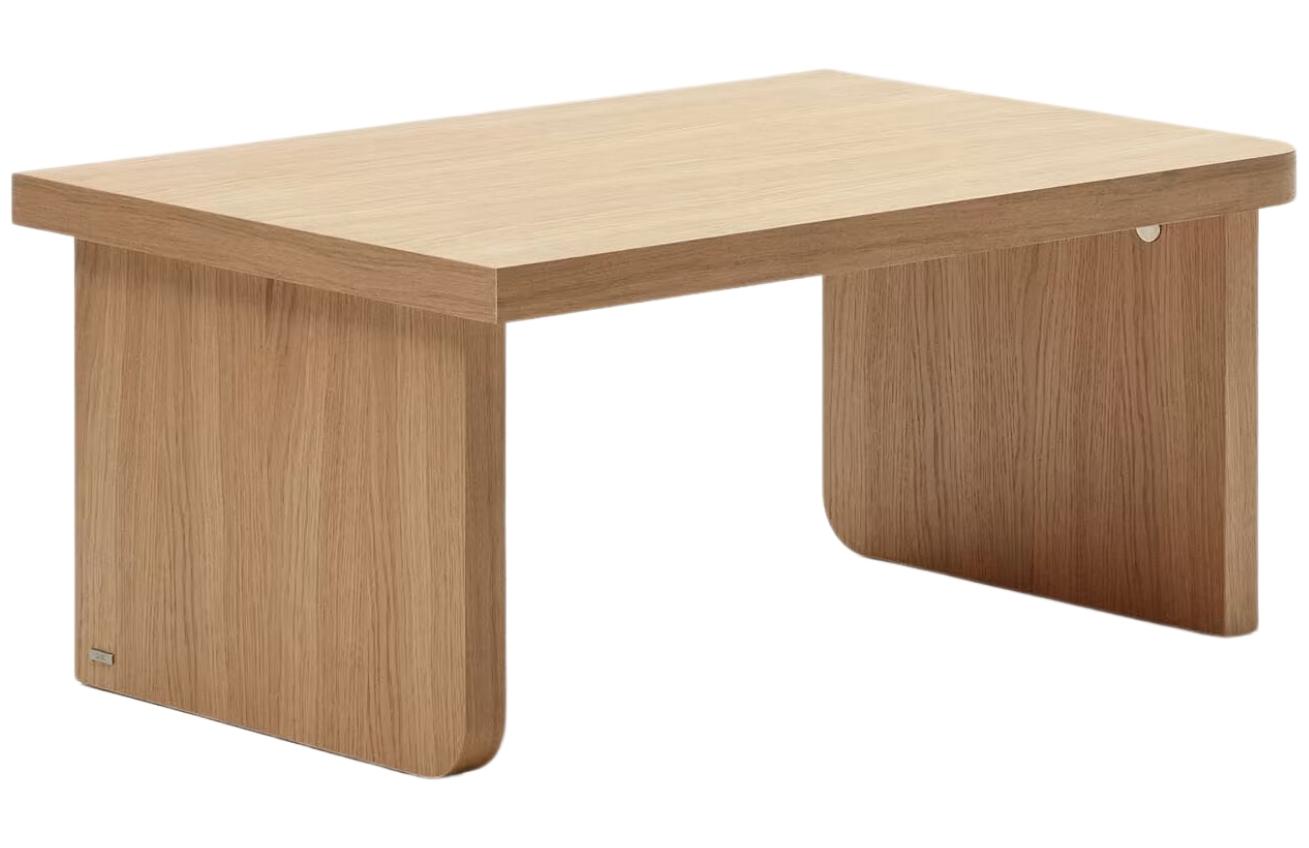 Kave Home Dubový konferenční stolek Oaq 89 x 62 cm