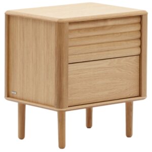 Kave Home Dubový noční stolek Lenon 50 x 38 cm