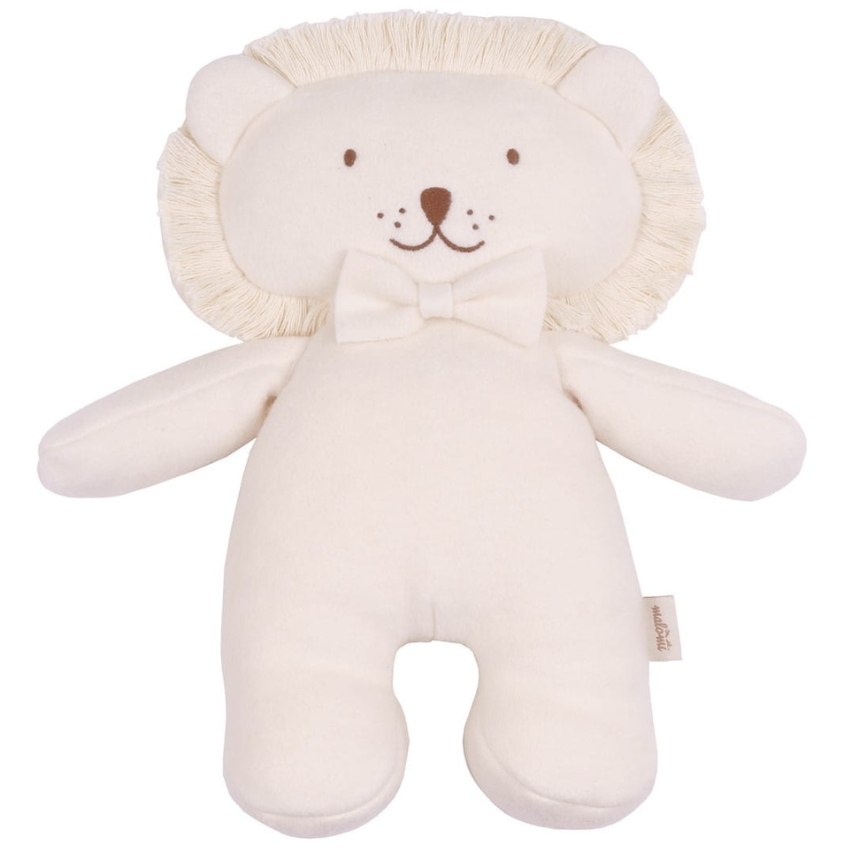 Malomi Kids Béžová plyšová hračka Lion 32 cm
