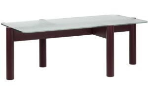 noo.ma Skleněný konferenční stolek Kob 105 x 55 cm