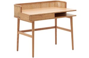 Kave Home Dřevěný pracovní stůl Araxi 105 x 62 cm