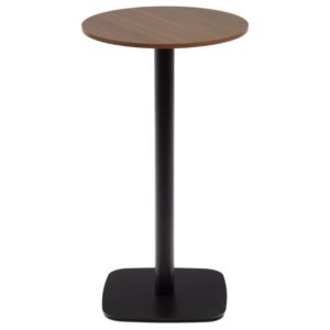 Kave Home Ořechový barový stůl Dina 60 cm