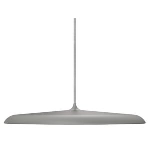 Nordlux Šedé kovové závěsné LED světlo Artist 40 cm