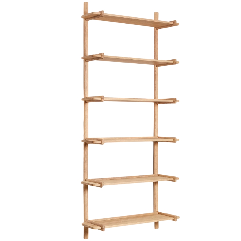 Kave Home Dubová modulární police Sitra 202 x 90 cm