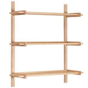 Kave Home Dubová modulární police Sitra 98 x 90 cm
