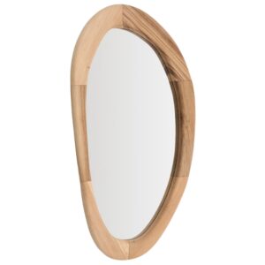 Kave Home Dřevěné závěsné zrcadlo Selem 107 x 60 cm