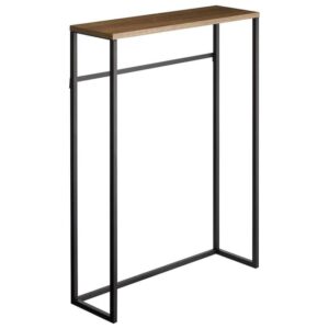 Hnědý dřevěný toaletní stolek Yamazaki Tower 60 x 19 cm