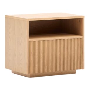 Kave Home Dubový noční stolek Helvine 60 x 40 cm